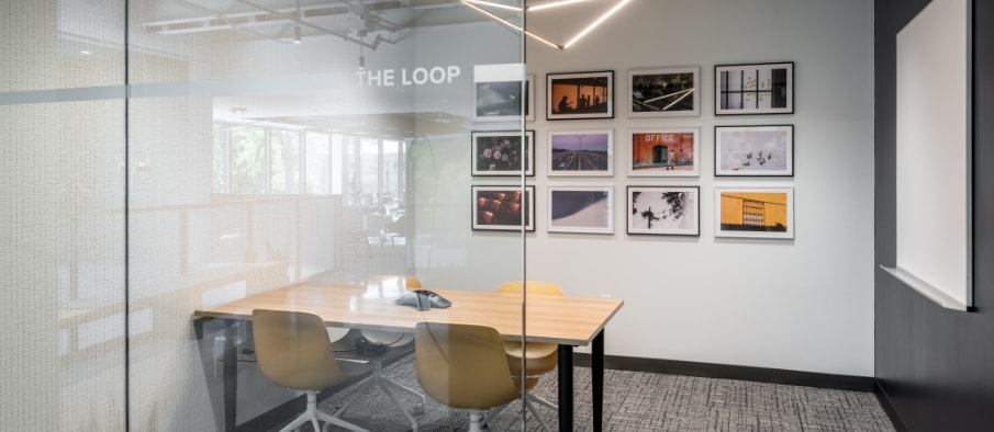 The Loop - Small conference space at Flex at Chesterbrook